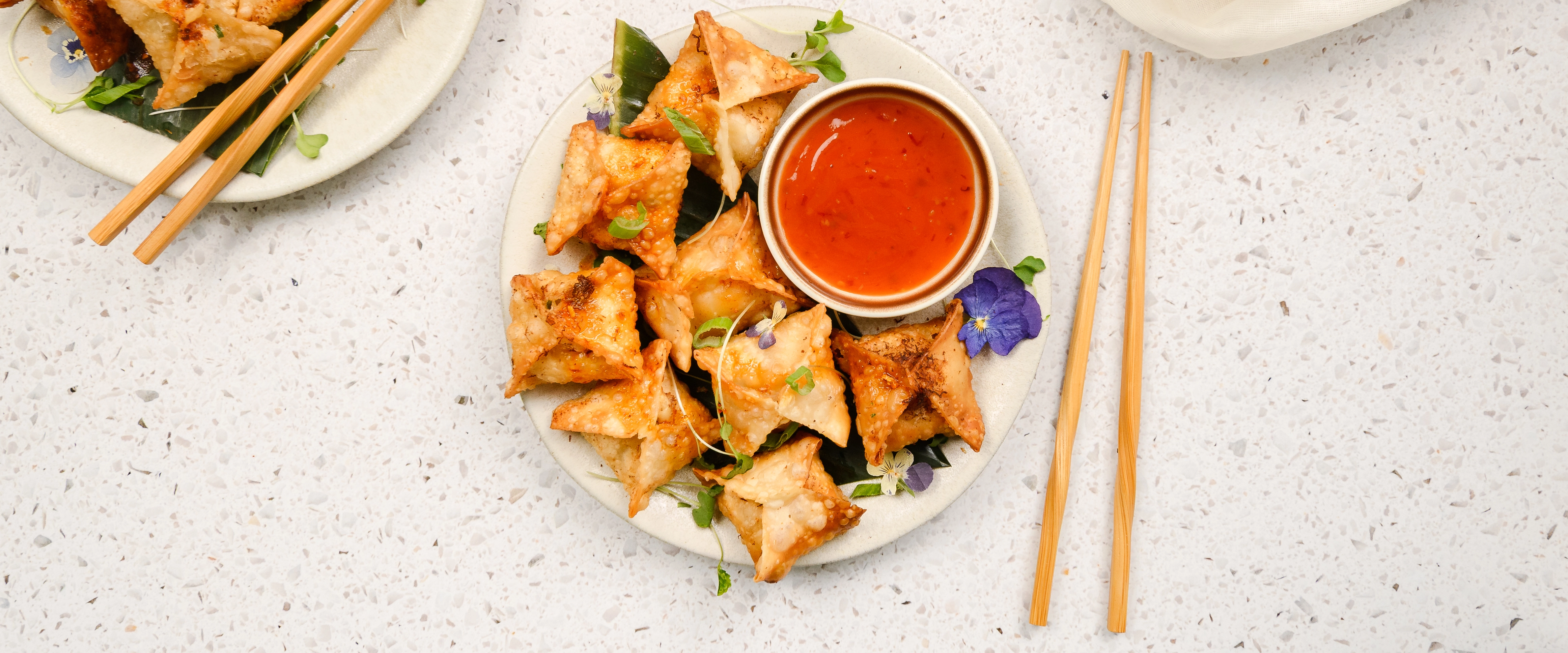 Hello Rangoon Band Homemade Crab Rangoons with Sweet Chili Sauce | U.S. Dairy