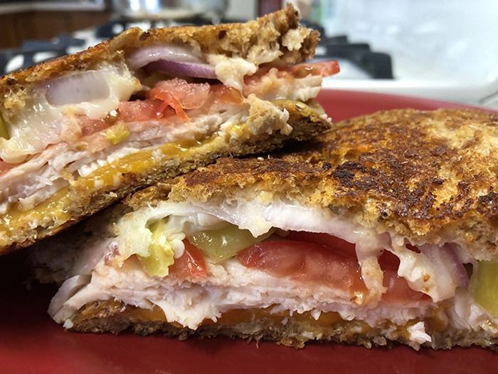 Crazy Sriracha Grilled Cheese