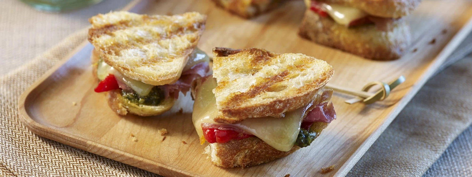 Italian panini bites