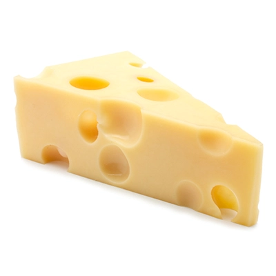 Why do some types of cheese have holes