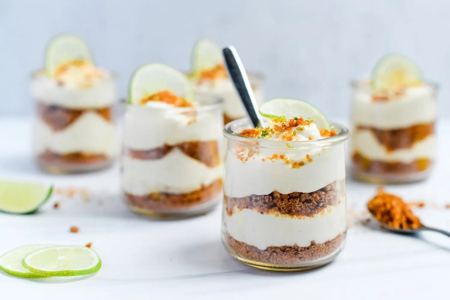 No Bake Cheesecake Parfait Recipe - An Edible Mosaic™