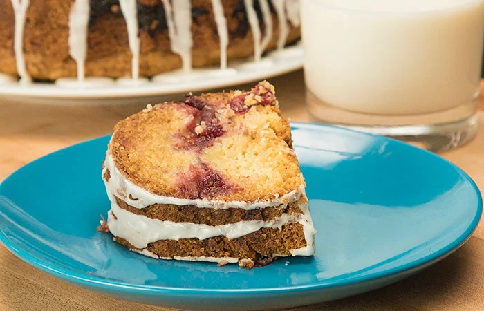 Cranberry Yogurt Bundt Cake